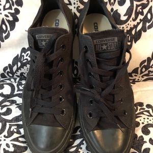 Black Converse (size 10)